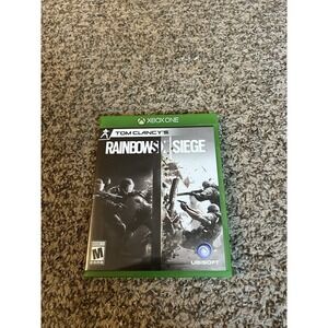 Tom Clancy's Rainbow Six Siege Microsoft Xbox One 2015 Ubisoft Tactical FPS Disc